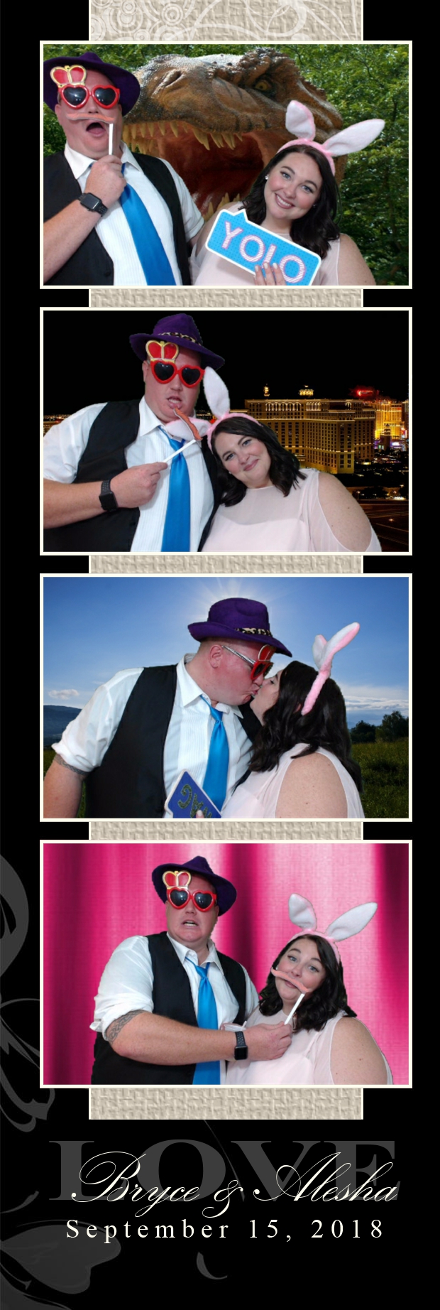Alesha and Bryce's Wedding | View more photos from the event at gallery.photoboothbillings.com/u/PhotoBoothBillings/Alesha-and-Bryces-Wedding